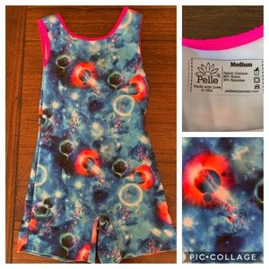 Girls Pelle Gymnastics Leotard / Cats & Lasers 🐱